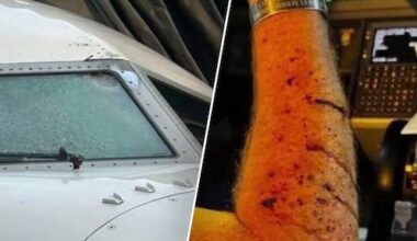 Amerikaanse piloot raakt gewond nadat object door ruit vliegt: 'Mogelijk meteoriet'