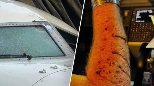 Amerikaanse piloot raakt gewond nadat object door ruit vliegt: 'Mogelijk meteoriet'