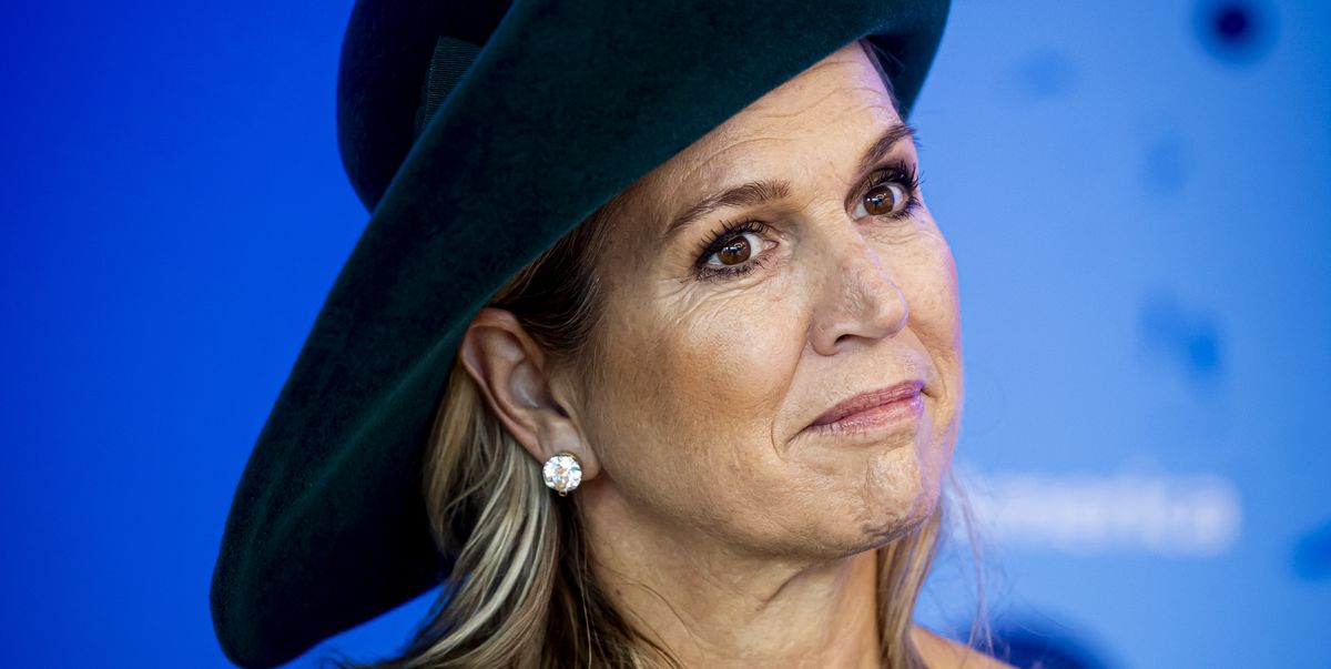 Koningin Máxima straalt in volledig groene look