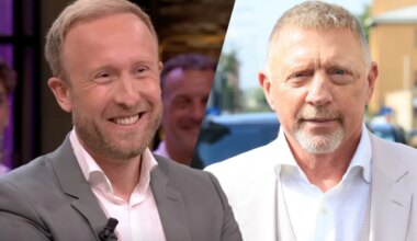 Raymond Mens en Boris Becker woensdagavond te gast bij Vandaag Inside
