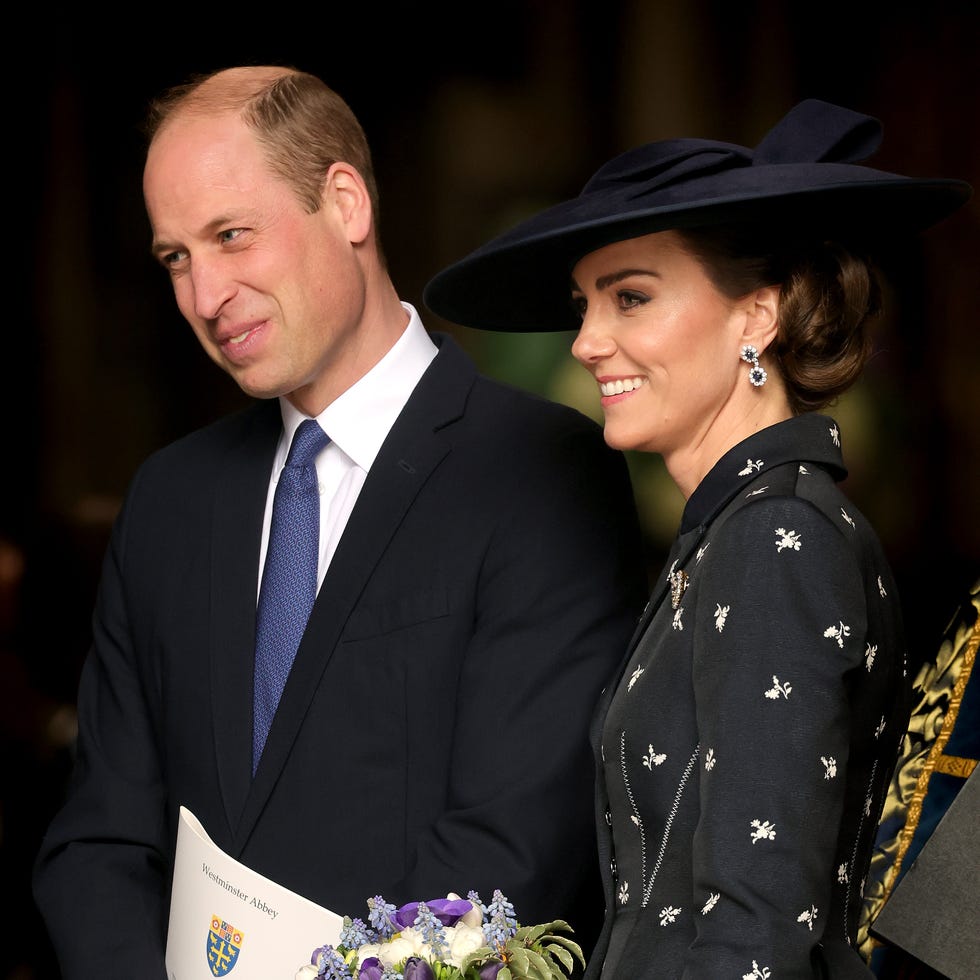 catherine, princess of wales and prince william, prince of wales attend the 2023 commonwealth day service at westminster abbey