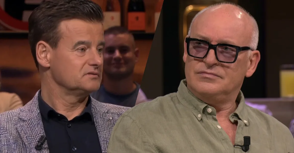 René van der Gijp vraagt Wilfred Genee: 'Kan je mij één plezier doen bij het SBS6-debat?'