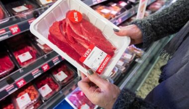 Boodschappen zijn al het hele jaar flink duurder, rundvlees +33 procent