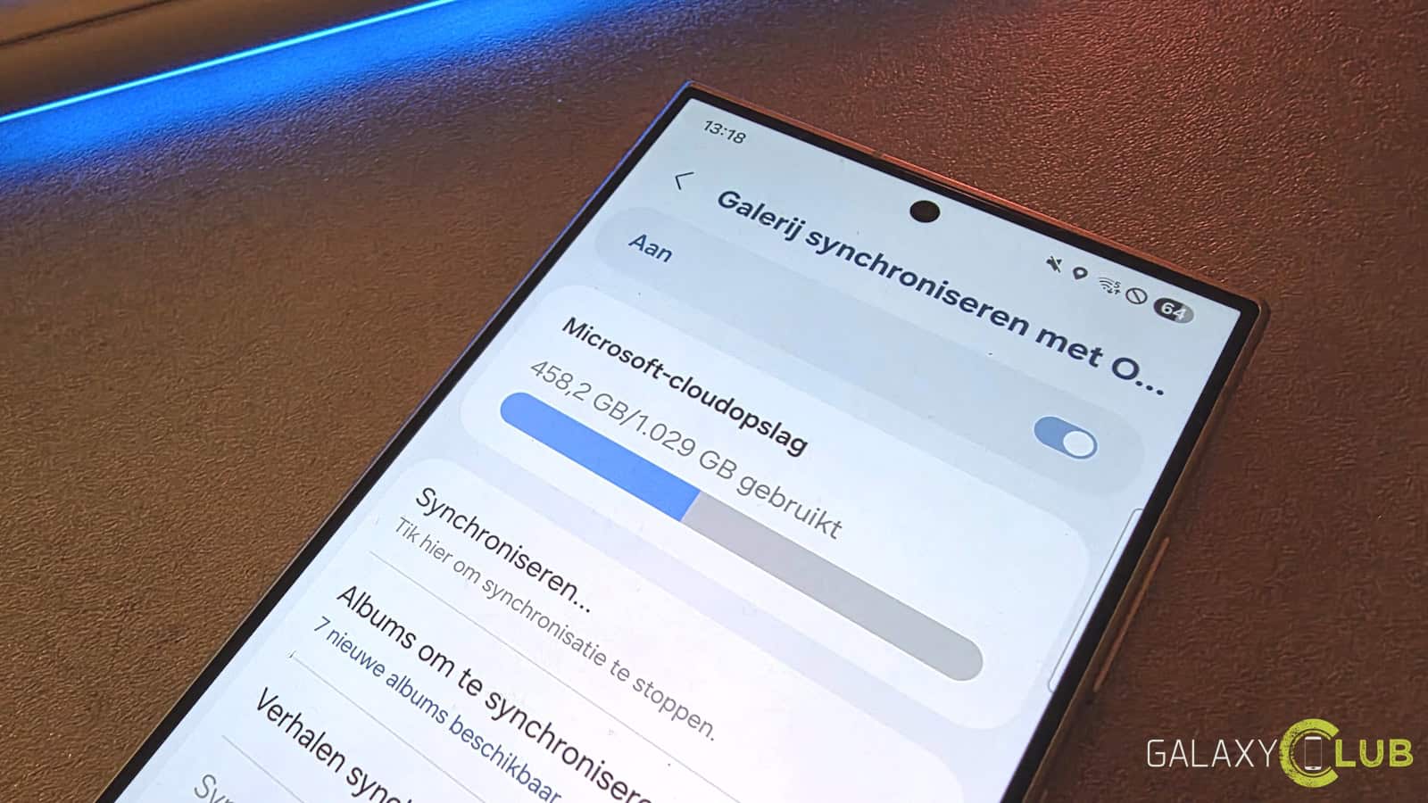 OneDrive integratie op je Galaxy stopt
