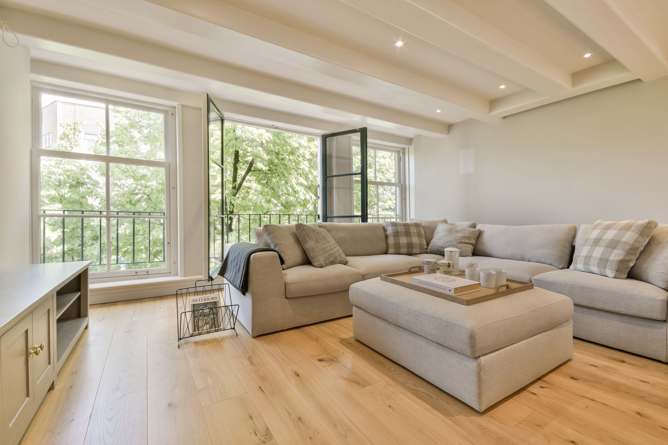 Het grachtenpand aan het Singel in Amsterdam