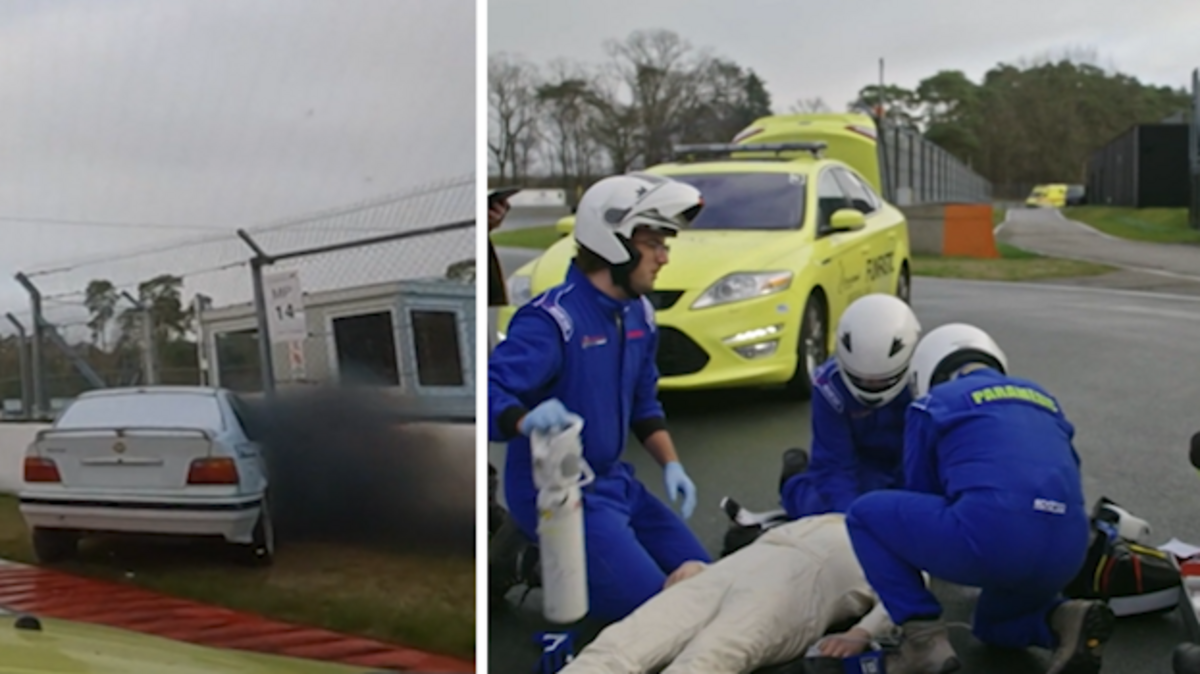 ‘Topdokter van morgen’ Michiel Stiers voert urgentieoefening uit op circuit Zolder: “Deze bijscholing is fenomenaal” - HBVL
