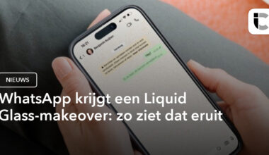 WhatsApp krijgt Liquid Glass: zo ziet dat eruit