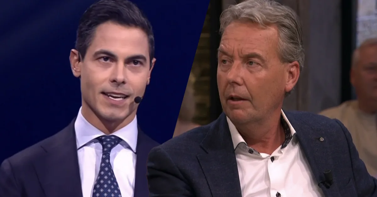 Valentijn Driessen prikt door Rob Jetten heen: 'Eén groot toneelstuk!'