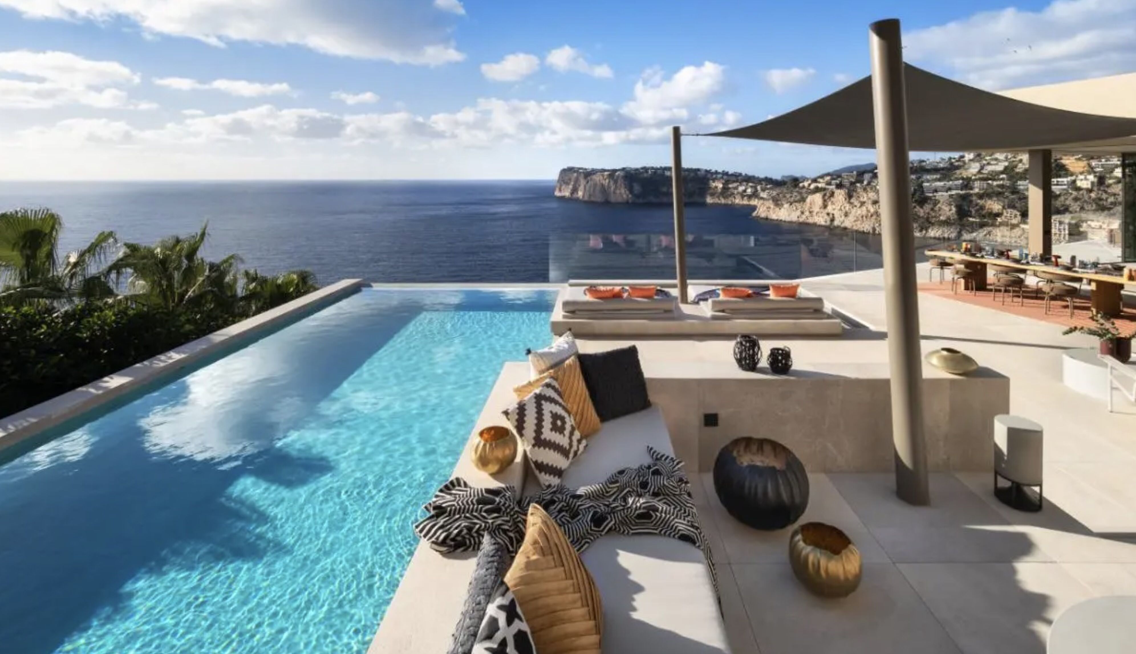 De villa op Mallorca