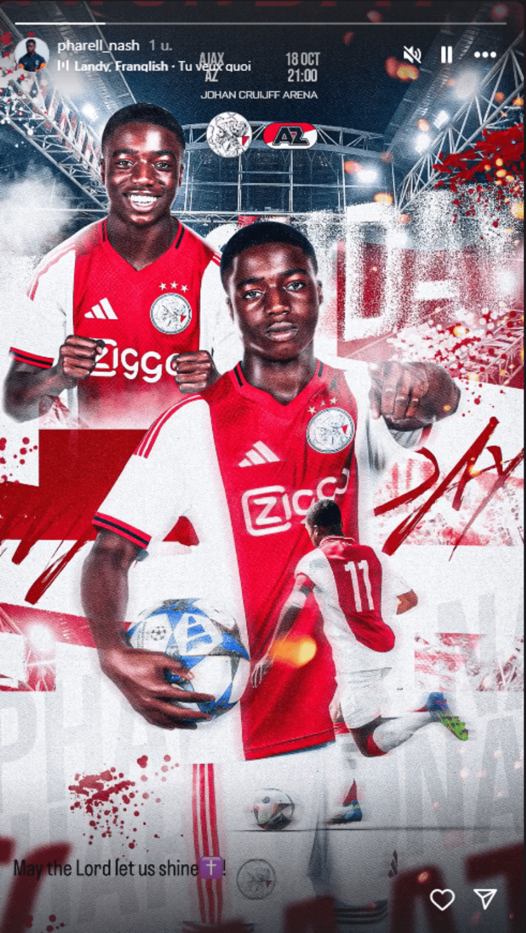 Het bericht van Pharell Nash op Instagram