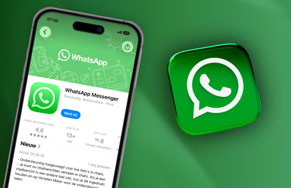 whatsapp update vertalen