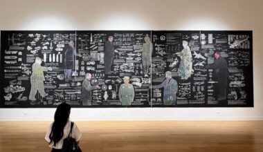 Op een tentoonstelling in Bangkok werden kunstwerken verwijderd na kritiek van China