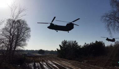 Defensie is eruit: laagvliegen, landen en graven in de provincie Utrecht - RTV Utrecht