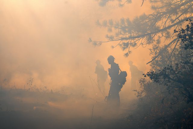 Los padres hotshots in actie.