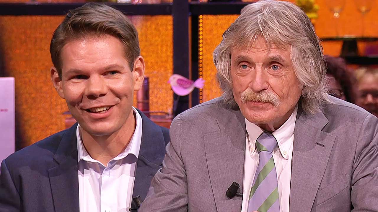 Victor Vlam en Johan Derksen