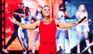 Exclusieve headlineshow Robbie Williams tijdens Live Is Live in Antwerpen
