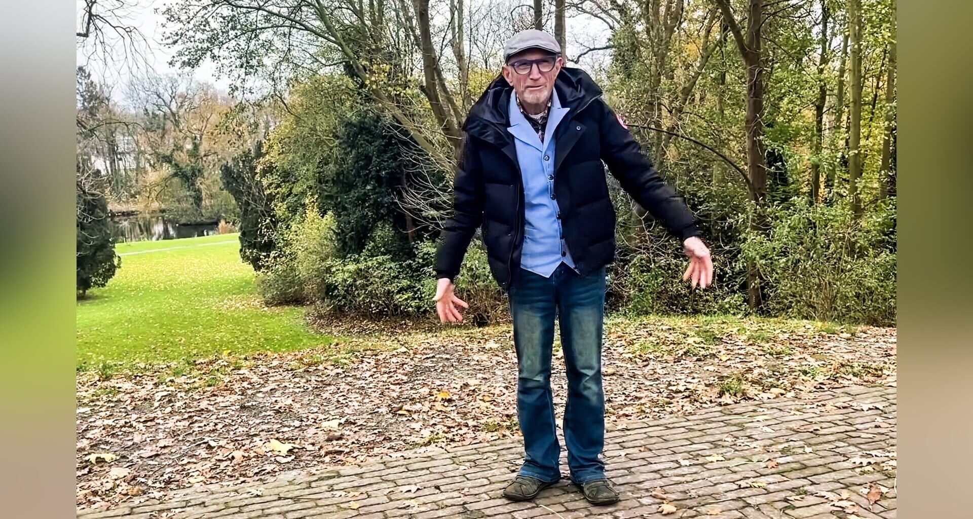 TV-tuinman Rob Verlinden in Joure: “Een mooi parkie hoor!”