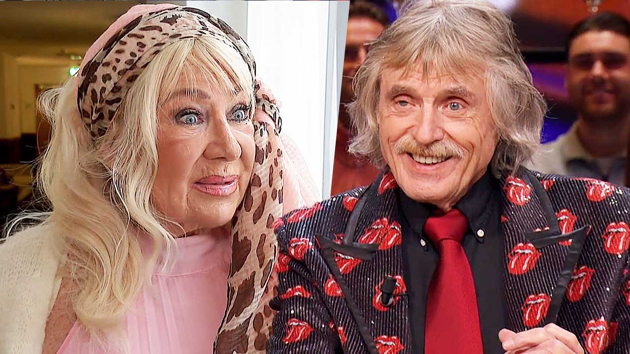 Mary Borsato en Johan Derksen