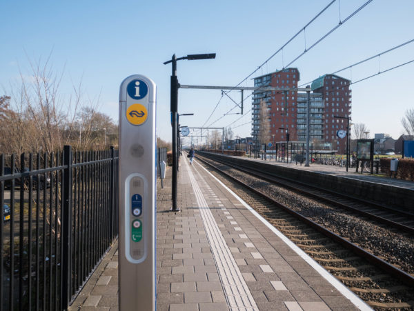 Station Heemskerk op de Kennemerlijn. Foto Mark Koghee / Treinreiziger.nl