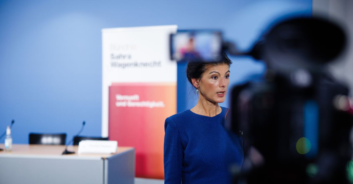 Duitse politicus Sahra Wagenknecht stopt bij haar eigen partij – maar niet helemaal