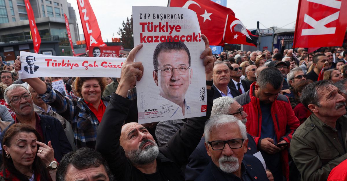 Turkse OM eist 2.000 jaar celstraf tegen Imamoglu, burgemeester Istanbul en Erdogan-tegenstander