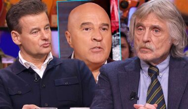 Wilfred Genee, John van den Heuvel en Johan Derksen