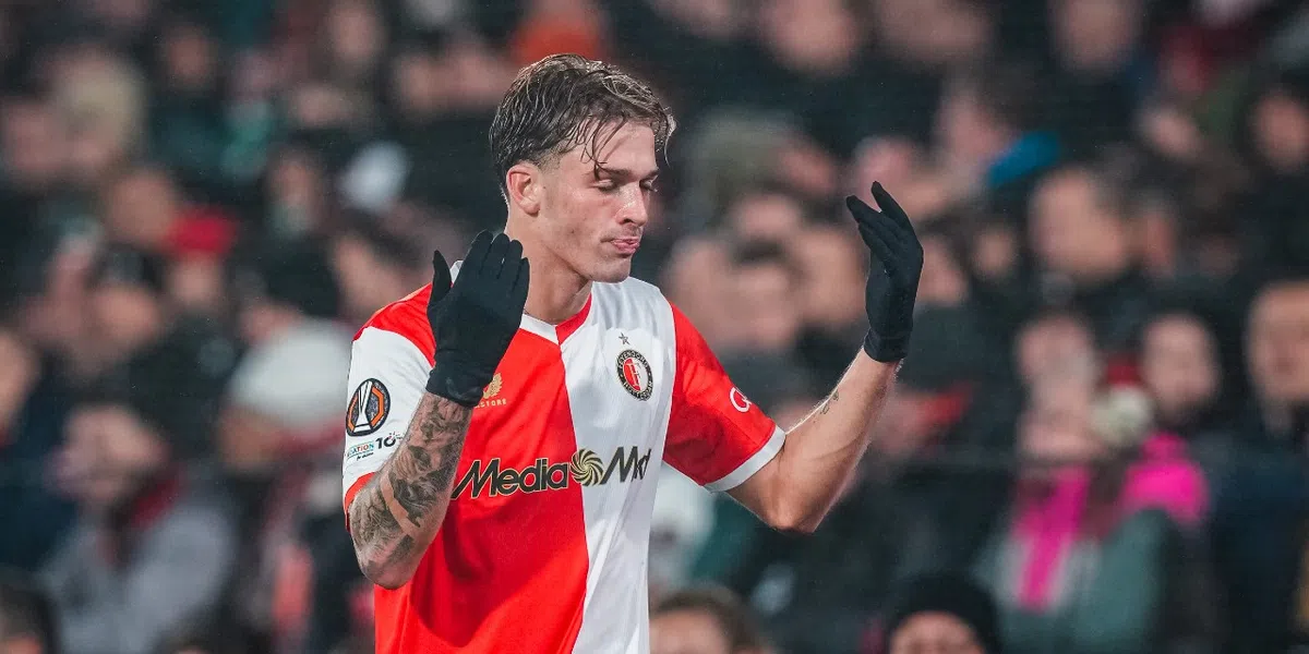 'Heel volwassen gebaar' Valente na fluitconcert bij Feyenoord