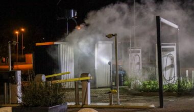 Brand in transformatorhuis bij Transportweg