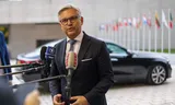 Eurocommissaris Magnus Brunner in Luxemburg, voor overleg met Europese ministers