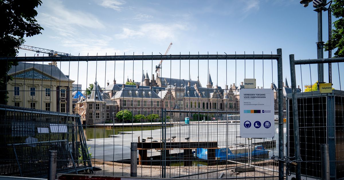 Verbouwing Binnenhof kost nog honderden miljoenen meer en duurt tot 2031