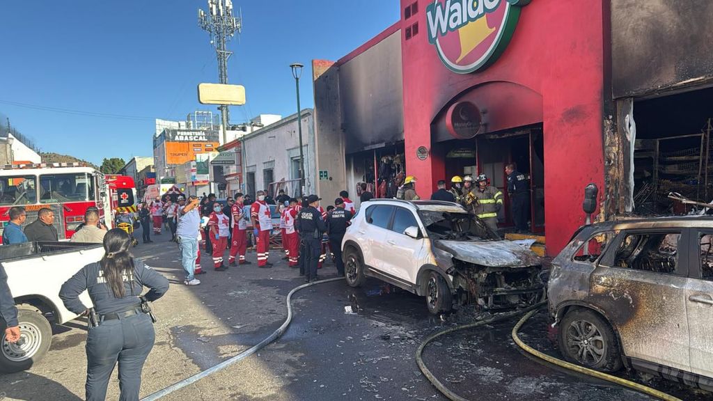 Doden door explosie en brand in Mexicaanse winkel