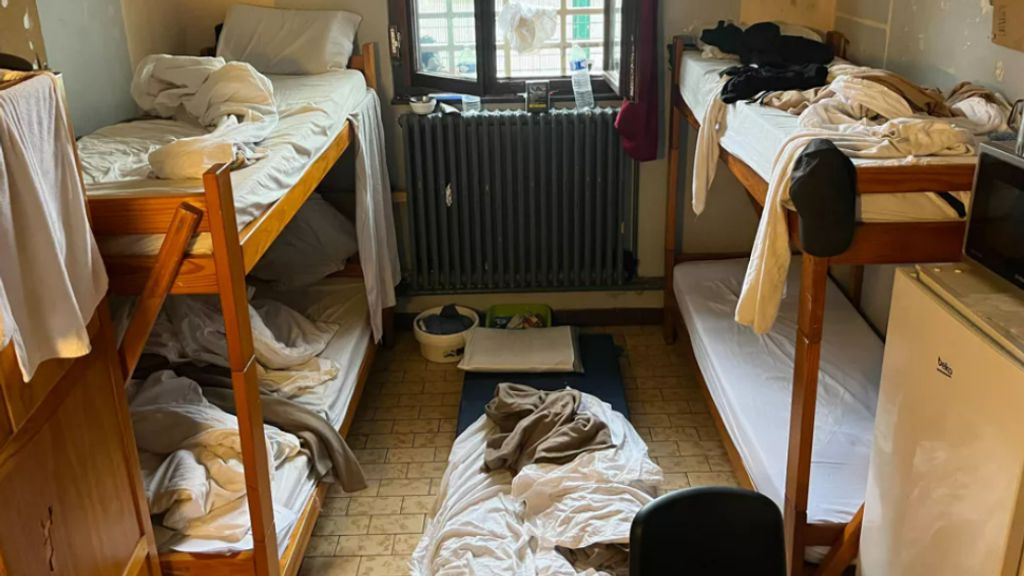 Chaos in Belgische gevangenissen, 500 mensen slapen op de grond