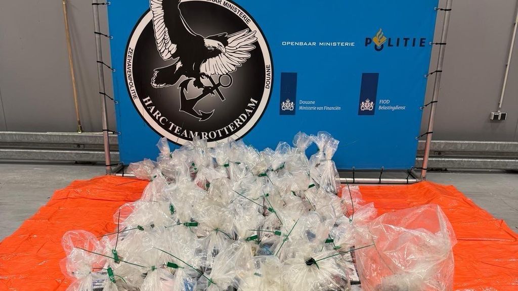 Douane onderschept honderden kilo's drugs in Rotterdamse haven