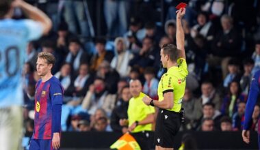 Rood voor De Jong bij spectaculaire zege Barça, Real Madrid lijdt puntenverlies