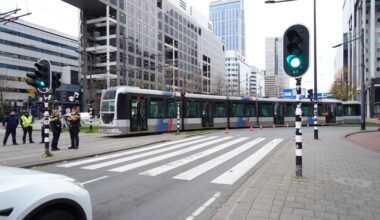 Stroomstoring legt tramverkeer Rotterdamse binnenstad plat