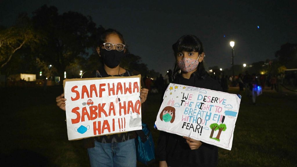 'Ik wil dat de vieze lucht weggaat'