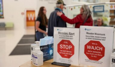 Mazelen zijn helemaal terug in Canada door dalende vaccinatiegraad