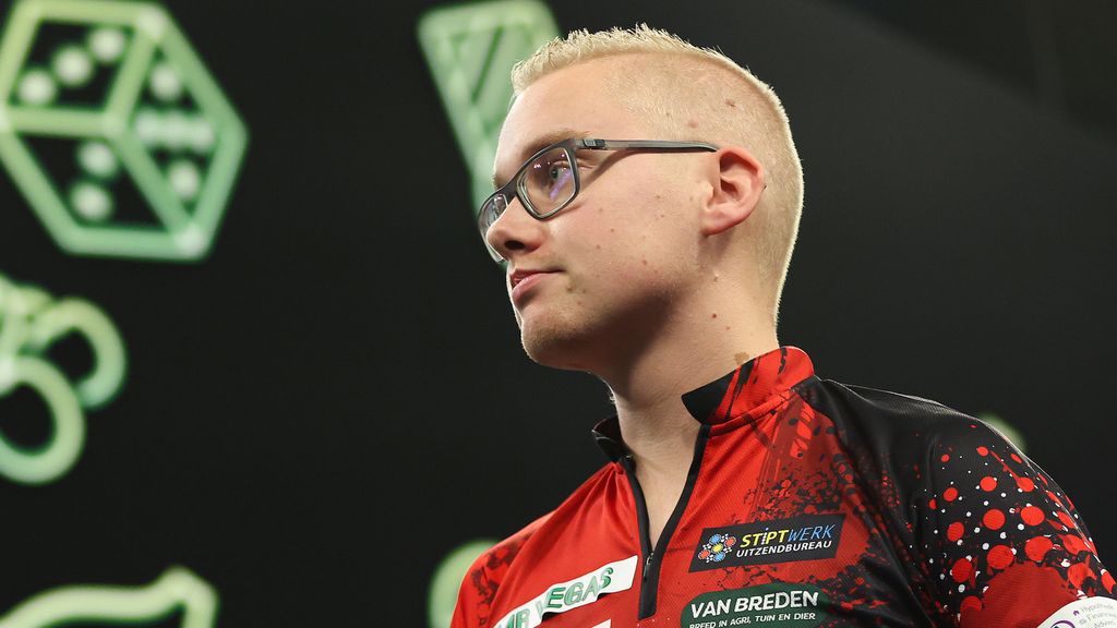 Van der Velde (22) toont maand voor WK-debuut goede vorm op Grand Slam of Darts