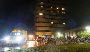 Flat met topsporters in Heerenveen ontruimd na spuiten pepperspray