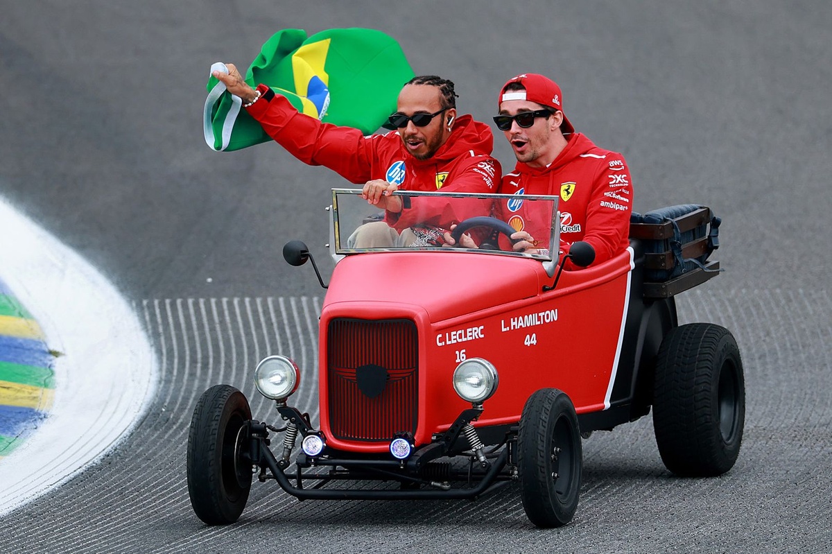 Hamilton en Leclerc reageren op opmerkingen Ferrari-voorzitter