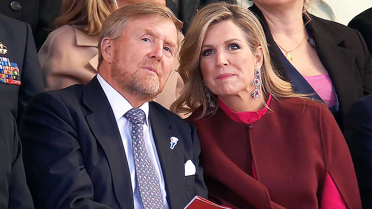 Koning Willem-Alexander en koningin Máxima
