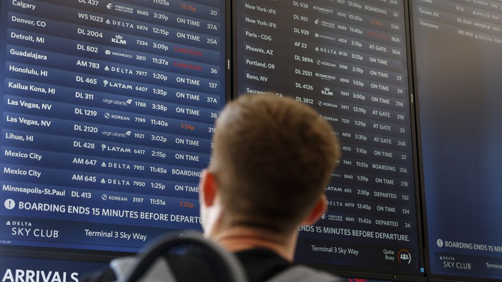 Opnieuw honderden vluchten in VS door shutdown geannuleerd