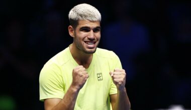 Alcaraz schudt Fritz van zich af bij Finals en is hard op weg naar halve finales