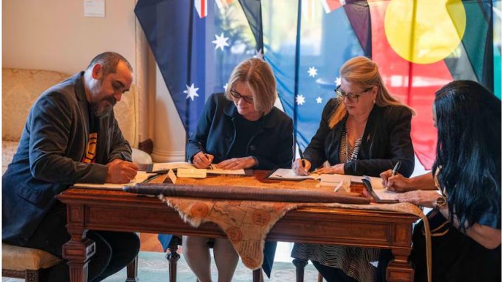 Australische deelstaat sluit eerste officiële verdrag met inheemse bevolking
