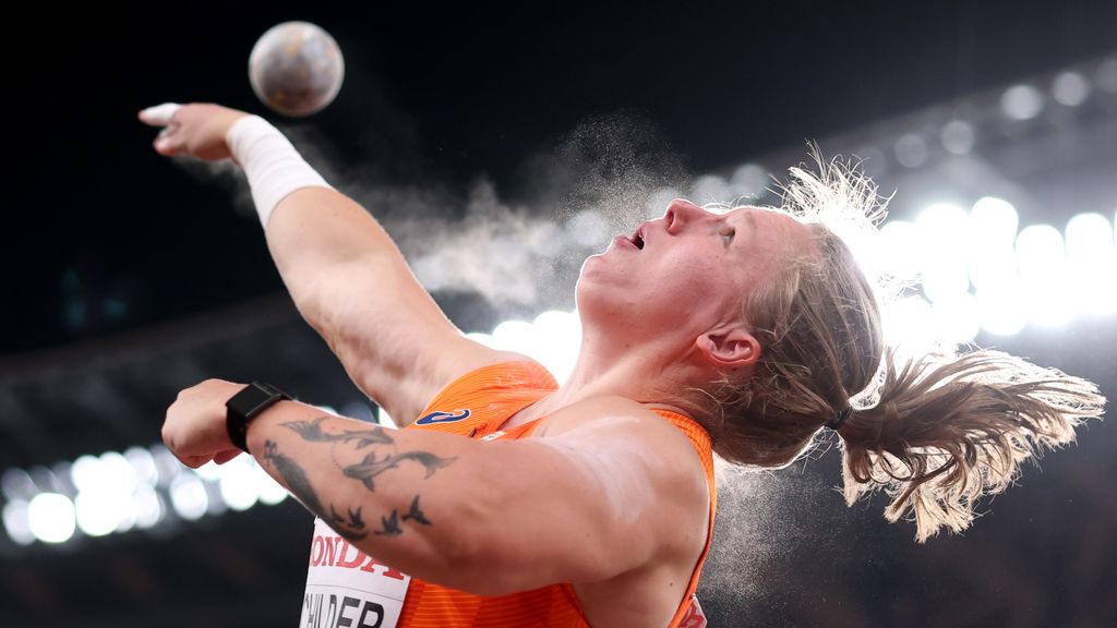Kogelstootster Schilder troeft Bol af in verkiezing tot Nederlands atleet van het jaar