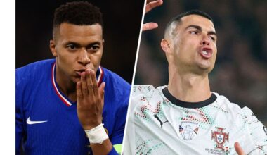 Frankrijk plaatst zich voor WK, Portugal nog niet na rode kaart Ronaldo