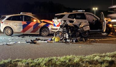 Verdachte aangehouden voor aanrijding agenten op A2 met twee zwaargewonden
