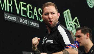 Noppert schakelt Van Gerwen uit in Nederlands onderonsje op Grand Slam of Darts