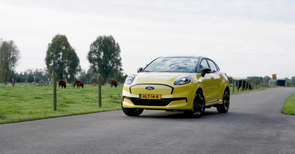 De elektrische Ford Puma is een droomauto voor de buitenmens