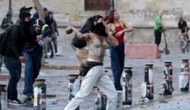 Protest in Mexico-Stad loopt uit op rellen bij het paleis